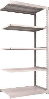 ＴＲＵＳＣＯ　Ｍ３型中量棚　１２００Ｘ７２１ＸＨ２４００　５段　連結　ネオグレー＿