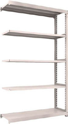 ＴＲＵＳＣＯ　Ｍ３型中量棚　１５００Ｘ４７１ＸＨ２４００　５段　連結　ネオグレー＿