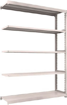 ＴＲＵＳＣＯ　Ｍ３型中量棚　１８００Ｘ４７１ＸＨ２４００　５段　連結　ネオグレー＿