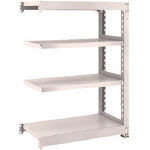 ＴＲＵＳＣＯ　Ｍ５型中量棚　９００Ｘ４７１ＸＨ１２００　４段　連結　ネオグレー＿