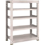 ＴＲＵＳＣＯ　Ｍ５型中量棚　９００Ｘ４７１ＸＨ１２００　５段　単体　ネオグレー＿