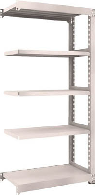 ＴＲＵＳＣＯ　Ｍ５型中量棚　９００Ｘ４７１ＸＨ１８００　５段　連結　ネオグレー＿