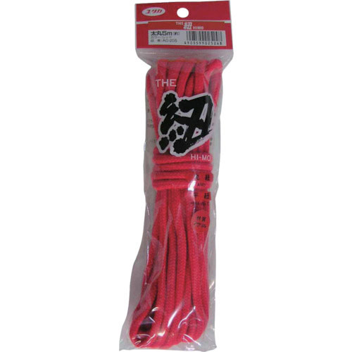ユタカ　紐　ザ・紐　太丸紐　５ｍ　レッド＿