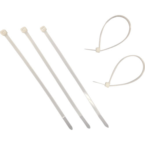 ユタカ　結束タイ　ケーブルタイ３０入　４．３ｍｍ×１９０ｍｍ　ホワイト＿