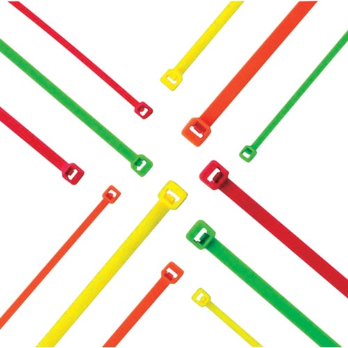 パンドウイット　ナイロン結束バンド　蛍光オレンジ　（１０００本入）＿