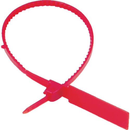 ＴＲＵＳＣＯ　セキュリティータイ長さ２３８ｍｍ　表示可能タイプ　緑　１００本入＿