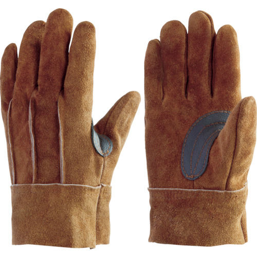 富士グローブ　ＩＴ－６８　背縫いブラウン　Ｍ＿