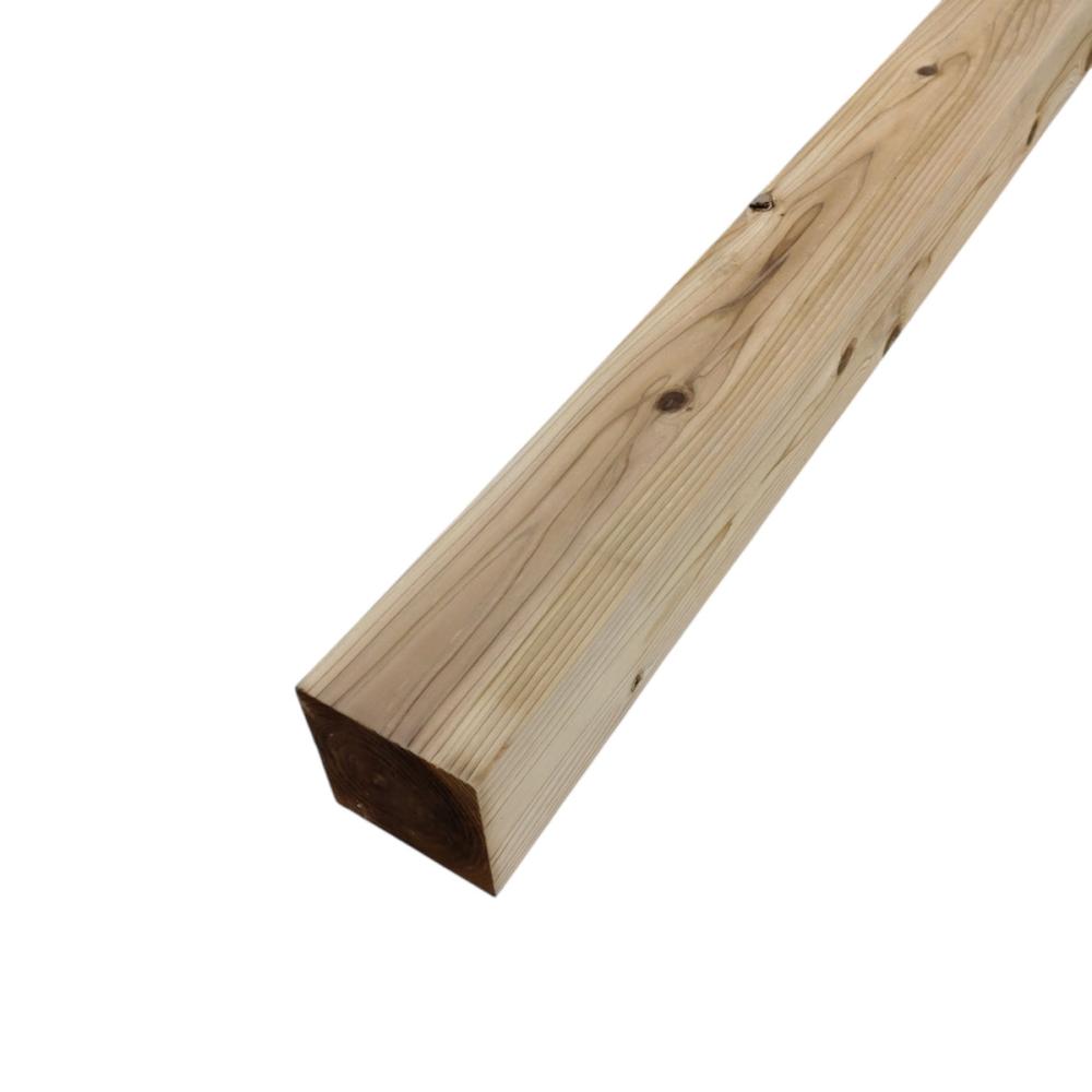 杉ＫＤ切使い　約１０５×１０５×３０００ｍｍ