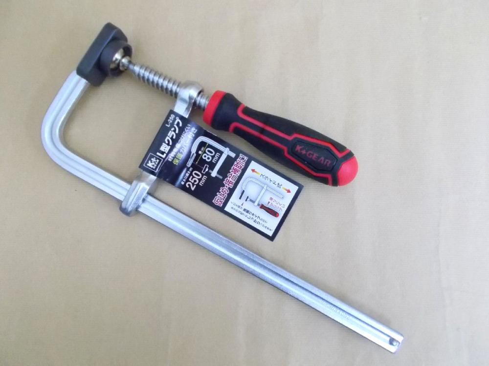 Ｋ＋Ｌ型クランプ　８０×２５０ｍｍ