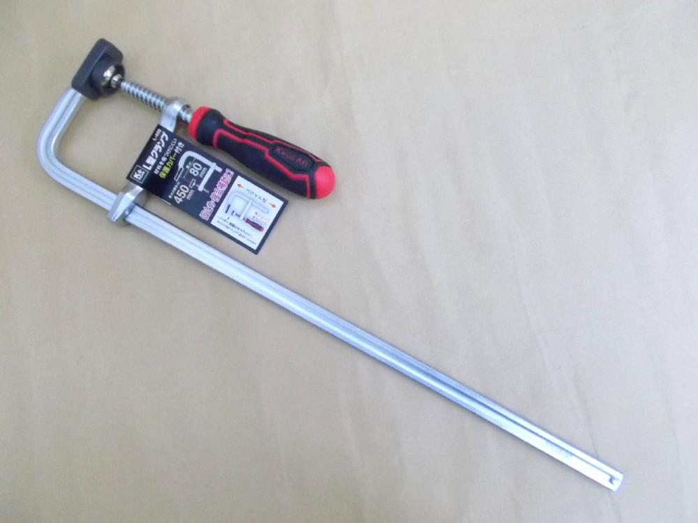 Ｋ＋Ｌ型クランプ　８０×４５０ｍｍ