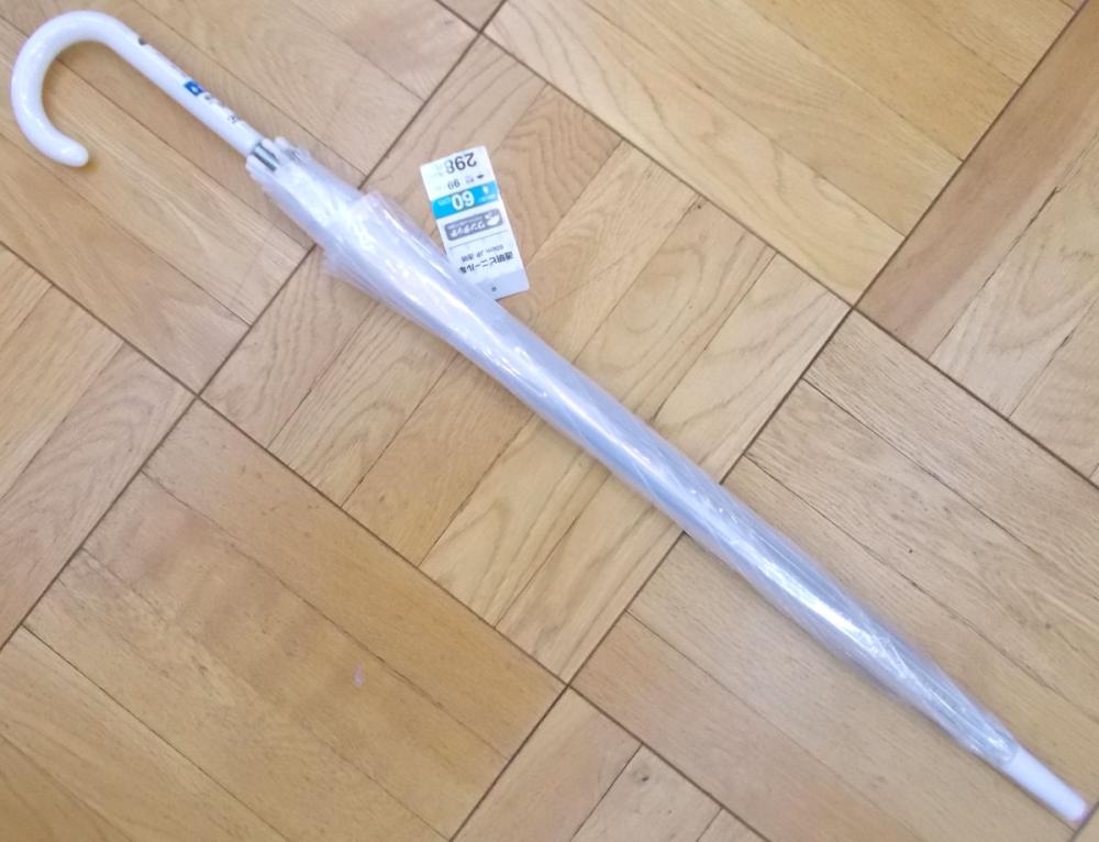 透明ビニールジャンプ傘　６０ｃｍ　ＰＯＥ