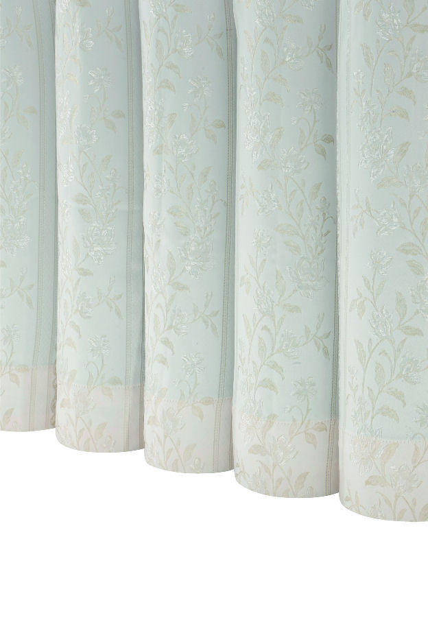 ドレープカーテン　ビアンカ　遮光性・遮熱・裏地付き　アイボリー　１００×１３５ｃｍ　２枚組