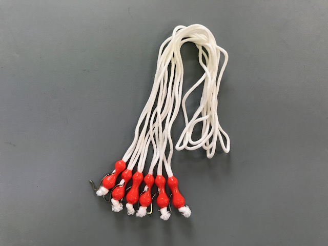 蚊帳用吊りヒモ　ホワイト　６本吊り