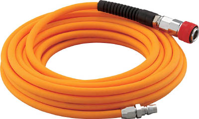 ＴＲＵＳＣＯ　エアホース　ワンタッチカップリング付　８．５Ｘ１２．５　３０ｍ　＿