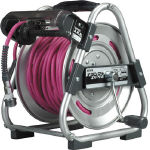 ハタヤ　ナラシマキエヤーリール　２０ｍ　内径ファイ６．５　ソフトポリウレタンホース　＿