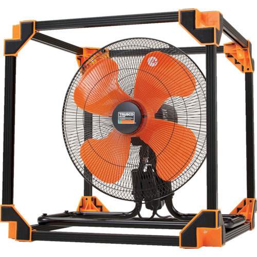 ＴＲＵＳＣＯ　全閉式アルミハネ工場扇　ゼフィール　キューブタイプ　＿