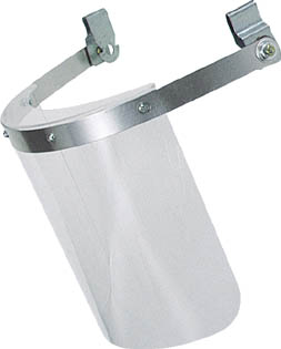 ＴＲＵＳＣＯ　ヘルメット取付型防災面　クリア　＿