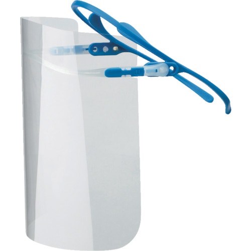 ミドリ安全　メディカルフェイスシールド　ルックユー交換式シールド（フルフェイス）＿