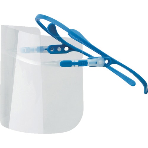 ミドリ安全　メディカルフェイスシールド　ルックユー交換式シールド（ハーフ）　＿