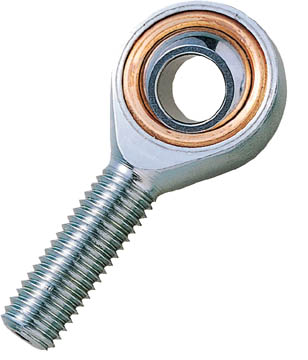 ＴＲＵＳＣＯ　ロッドエンド　無給油式　オネジ６ｍｍ　（２個入）　＿