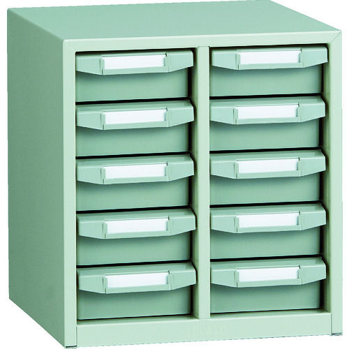 ＴＲＵＳＣＯ　バンラックケースＢ型　２列５段　ネオグレー＿