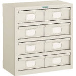 ＴＲＵＳＣＯ　Ｋ型引出しユニット　５９２Ｘ６０９　Ｖ－２Ｘ８個　ネオグレー＿