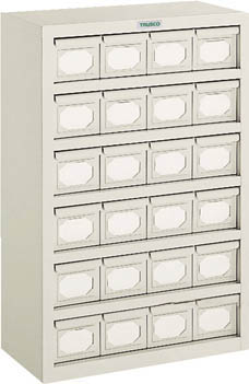 ＴＲＵＳＣＯ　Ｋ型引出しユニット　５９２Ｘ８９０　Ｖ－１Ｘ２４個　ネオグレー＿