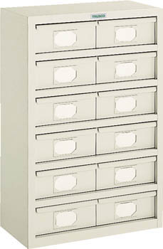 ＴＲＵＳＣＯ　Ｋ型引出しユニット　５９２Ｘ８９０　Ｖ－２Ｘ１２個　ネオグレー＿