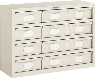 ＴＲＵＳＣＯ　Ｋ型引出しユニット　８５４Ｘ６０９　Ｖ－２Ｘ１２個　ネオグレー＿