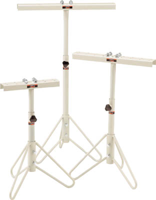 ＴＲＵＳＣＯ　ホイールコンベヤ用スタンド　Ｗ２００ＸＨ６５０～１１００　＿