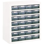 ＴＲＵＳＣＯ　引出しユニット５５３×６０５　透明引出　Ａ－１Ｘ２８個＿