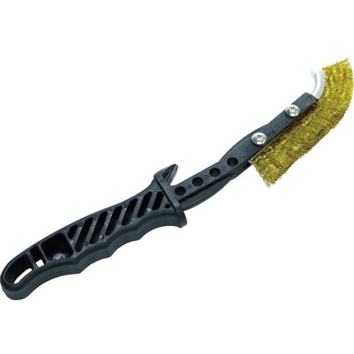 ＴＲＵＳＣＯ　チャンネルブラシ　ＥグリップＪ型　真鍮線　＿