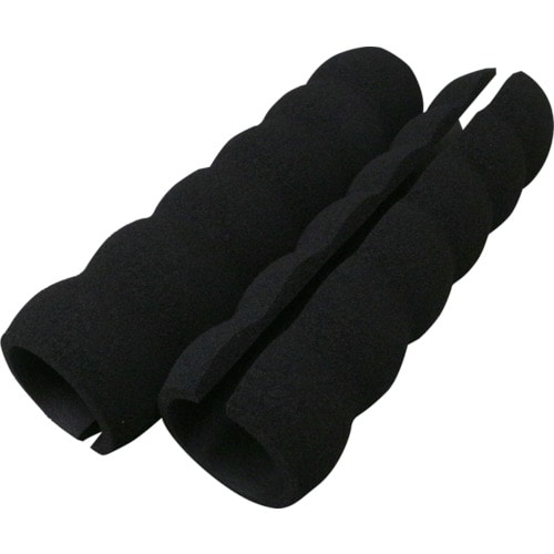 カーボーイ　台車用グリップ内径２８×長１５０ｍｍ２本入　ブラック　＿