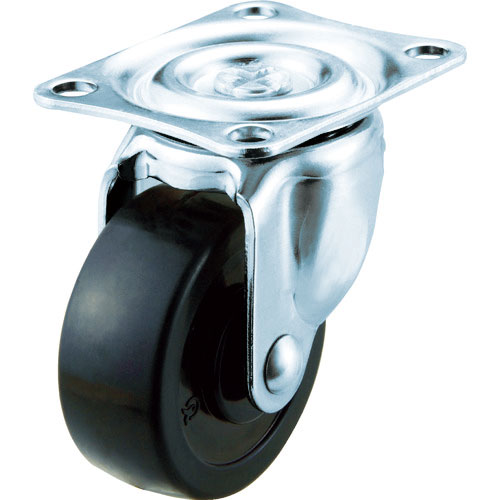 ＴＲＵＳＣＯ　ＴＹＧシリーズ　自在　ゴム車　５０ｍｍ　＿