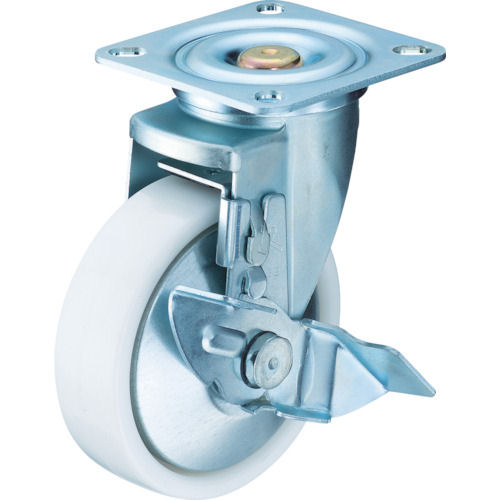 ハンマー　特殊鋼　熱処理金具　自在ＳＰ付　ナイロンＢ車　１２５ｍｍ＿