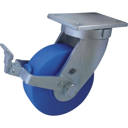 ヨドノ　超重量用ＭＣナイロンキャスター自在車ストッパー付　＿