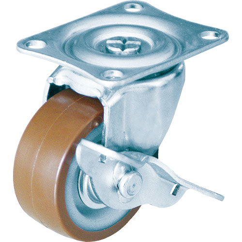 ＴＲＵＳＣＯ　ＴＹＧシリーズ　自在ＳＰ付　ウレタン車　５０ｍｍ　＿