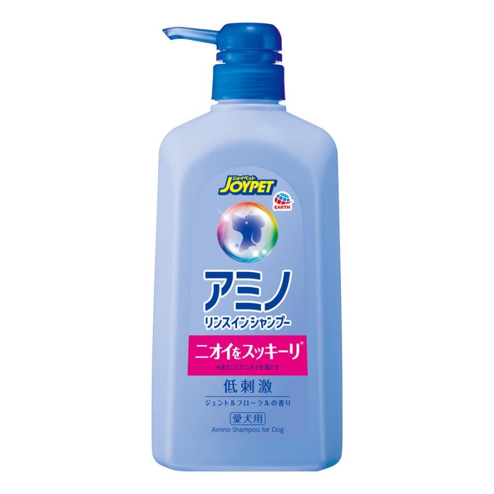 ジョイペット　アミノリンスインシャンプー　ジェントルフローラルの香り　ポンプ　５５０ｍＬ