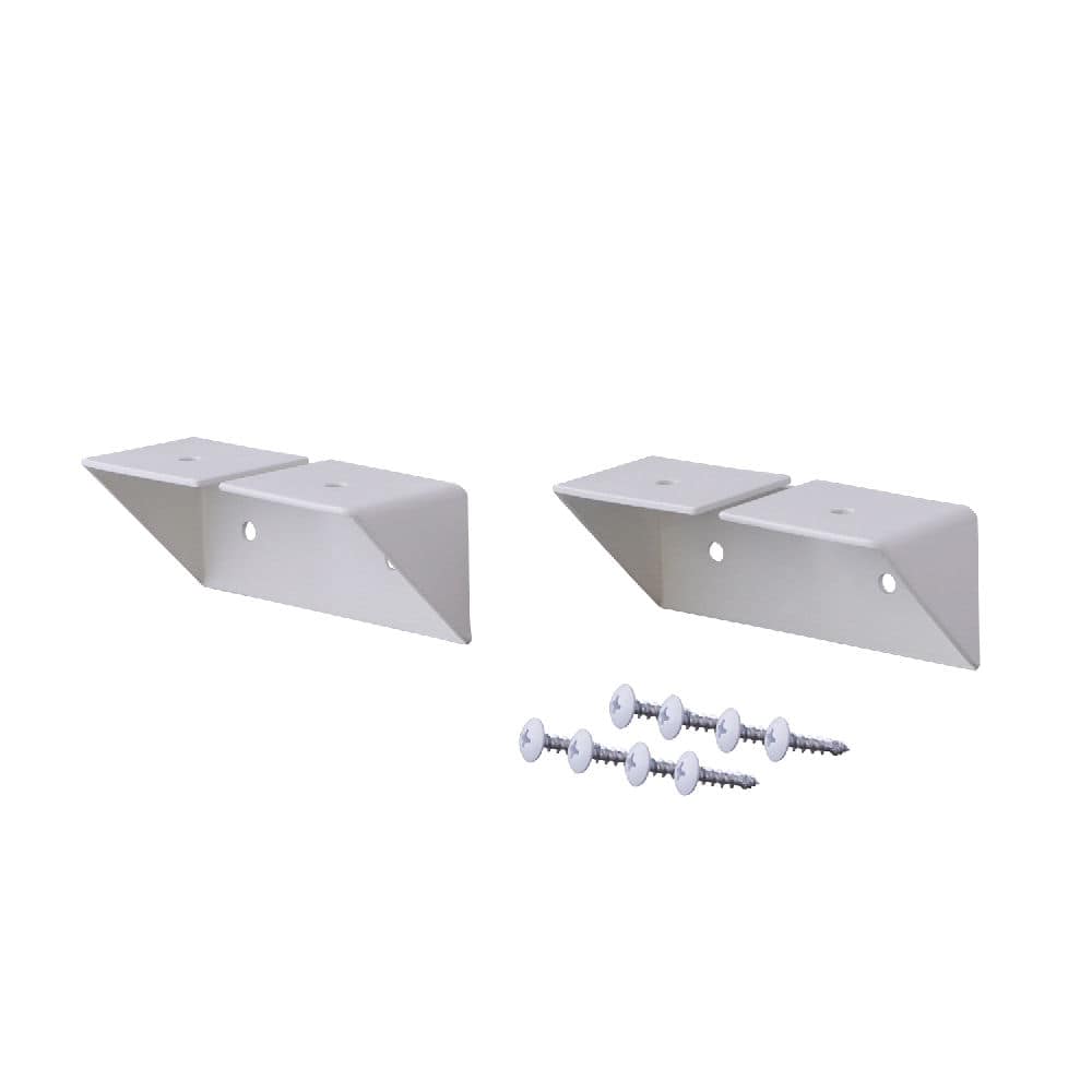 シェルフサポート　アイアンホワイト　ＩＸＯ－２