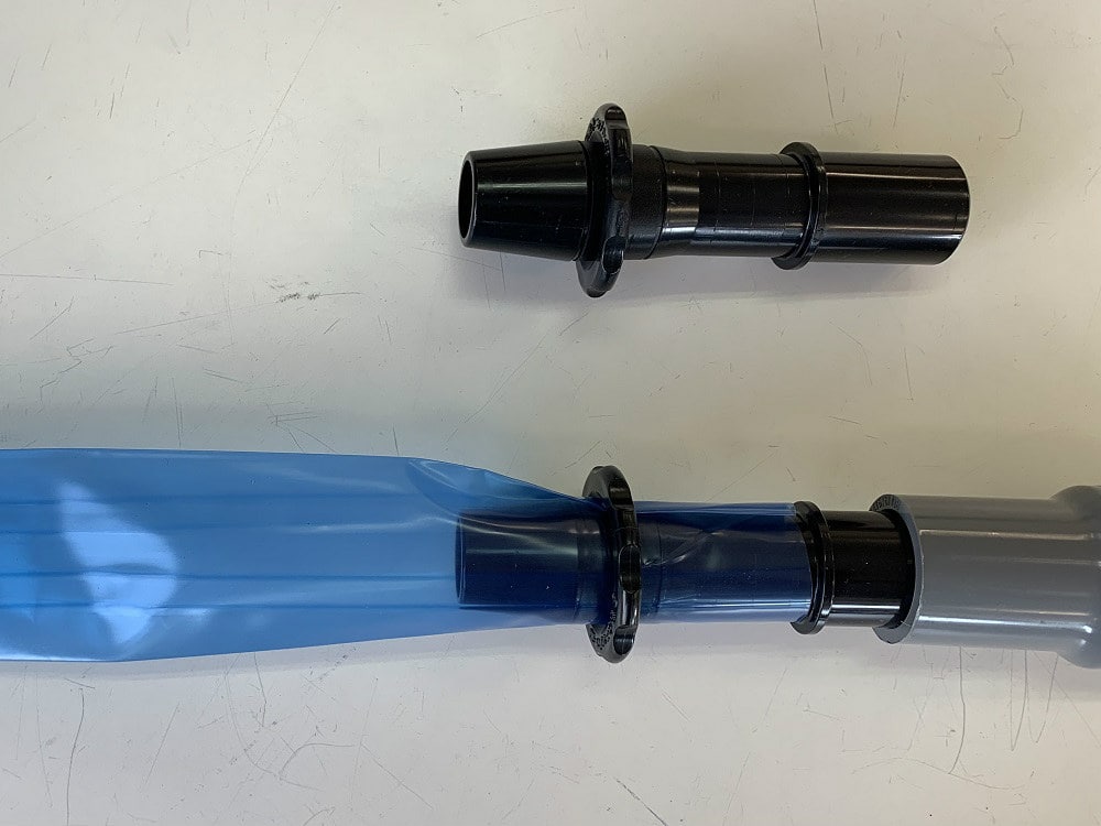 灌水チューブ用塩ビ接続継手２０