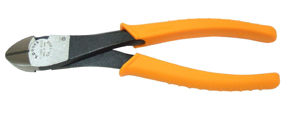 スリーピークス　先曲ピアノ線強力ニッパ　ＮＰ‐１９０ＢＺ