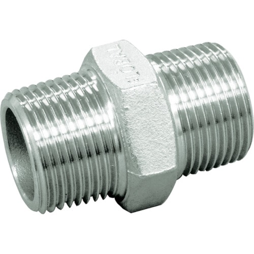 フローバル　六角ニップル（ＳＣＳ１４Ａ）　０４１１＿