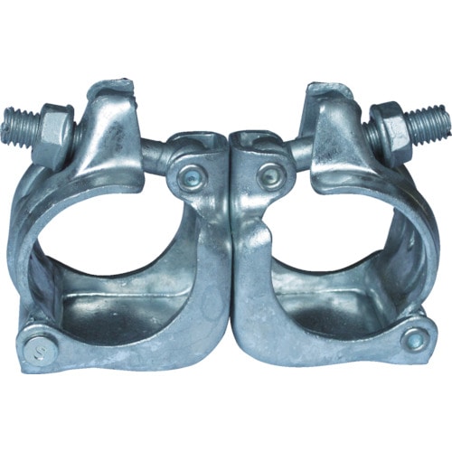 ＴＲＵＳＣＯ　ドブめっき　単管同径クランプ　自在　ファイ４８．６Ｘファイ４８．６＿