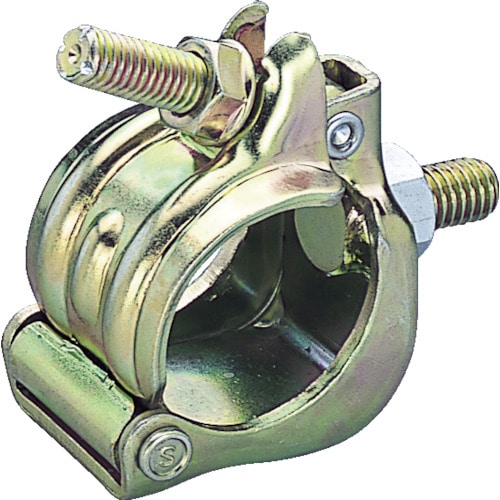 ＴＲＵＳＣＯ　４８．６単クランプめっき　４分Ｂ．Ｎ付　めっき付＿