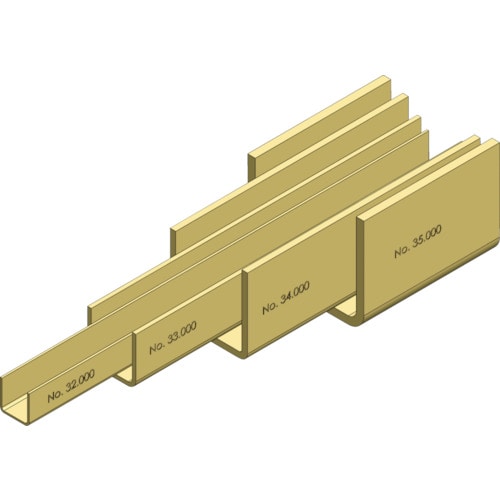 ＨＥＬＭ　ニコ　２１号ガイドレール　２７３０ｍｍ＿