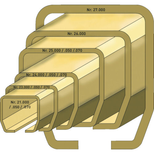 ＨＥＬＭ　ニコ　２５号ハンガーレール　３６４０ｍ＿