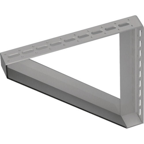 ＴＲＵＳＣＯ　配管支持用対面兼用三角ブラケット　スチール　３００Ｘ３００＿