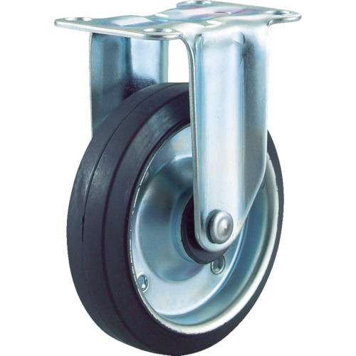 ＴＲＵＳＣＯ　プレス製運搬車用固定キャスター　Φ１３０＿
