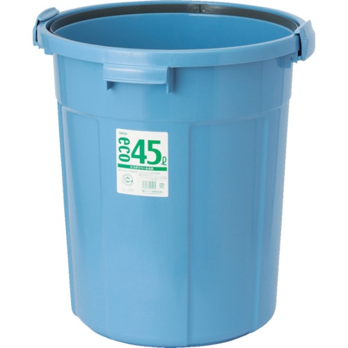 積水　エコポリペ－ル丸型＃９０本体　ブルー＿