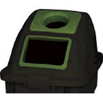 積水　Ｇダスター角型＃６０分別フタ　丸角穴タイプ＿